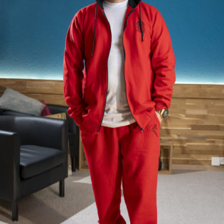 Zip-up hoodie